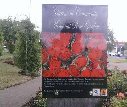 Claremont Community Memorial Rose Garden : 02-March-2013