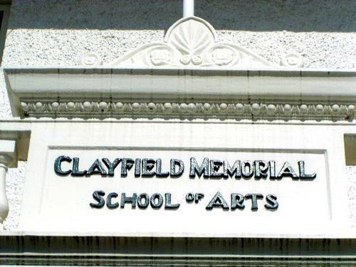 Clayfield Memorial School of Arts Closeup frieze