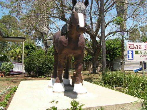 Clydesdale Statue