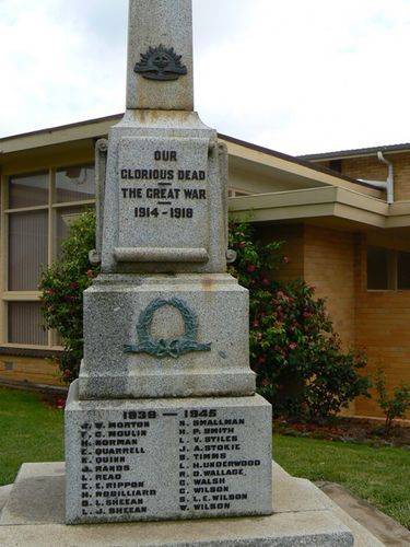 Cobden War Memorial