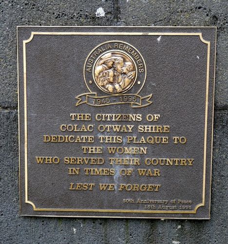 Colac War Memorial : 18-February-2012