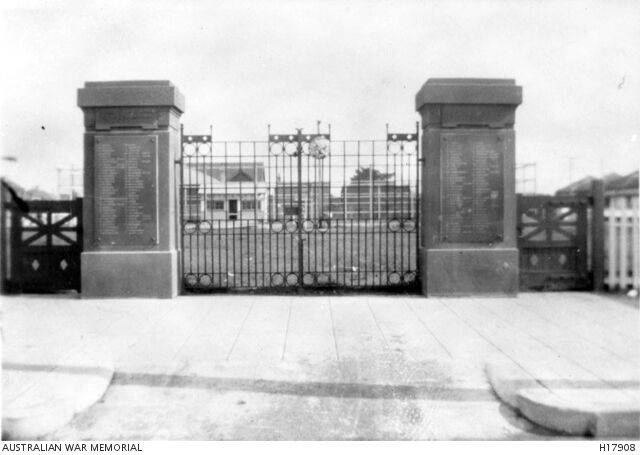 Former location at Grahame Park (Australian War Memorial : H17908)
