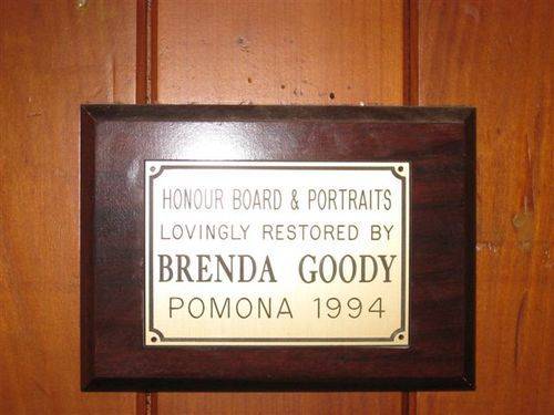 Brenda  Goody Plaque : 12-08-2009
