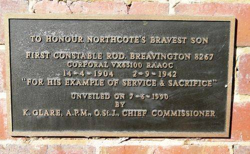 Corporal Rod Breavington : 13-May-2012