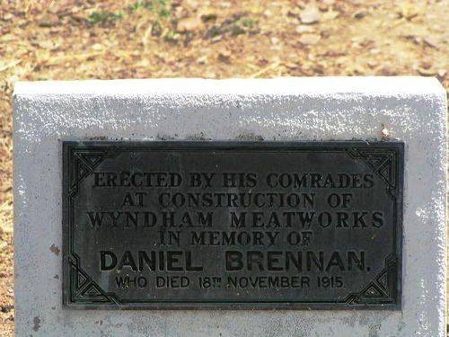 Daniel Brennan Plaque