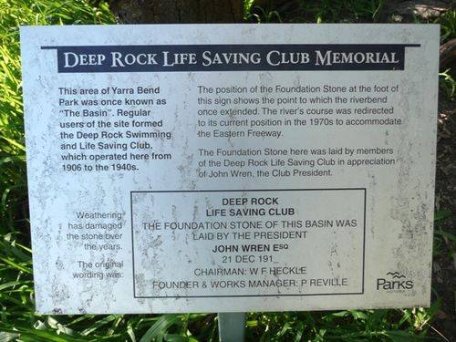Deep Rock Life Saving Club Memorial : 28-September-2012