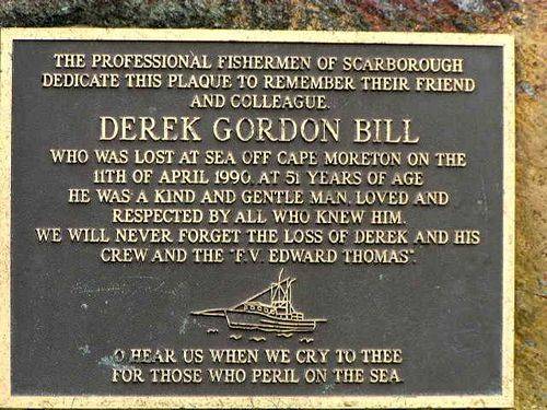 Derek Bill Inscription