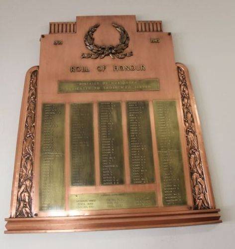 District of Nuriootpa Roll of Honour 1939-1945 : 28-September-2012