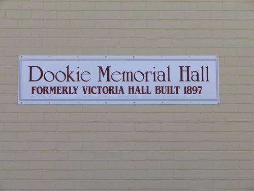 Dookie Memorial Hall : 12-May-2013