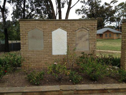 Grant Tombstone- Memorial Wall :October 2013