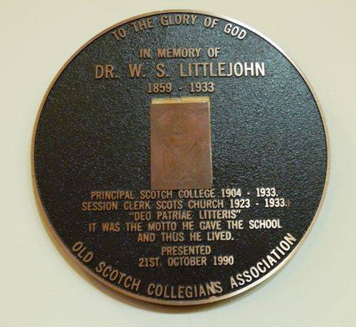 Dr. W. S. Littlejohn : 16-November-2011