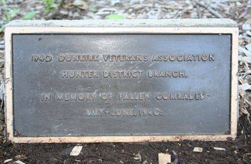 Dunkirk Veterans Plaque : 11-03-2014