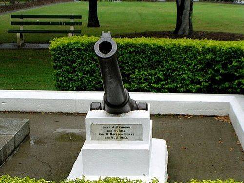 East Brisbane War Memorial cannon
