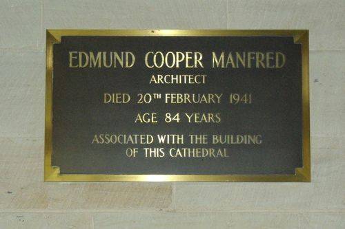 Edmund Manfred Plaque : 17-May-2014