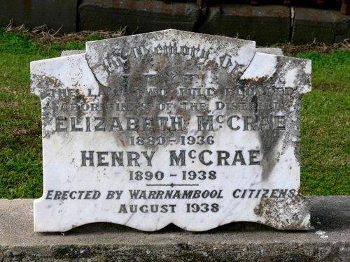 Elizabeth & Henry McCrae : 14-June-2011