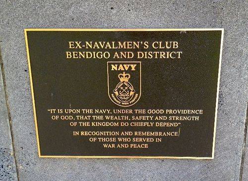 Ex-Navalmen`s Club Plaque : November 2013