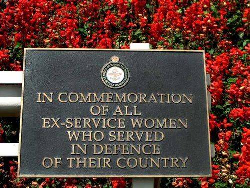 Ex- Service Women Plaque / March 2013