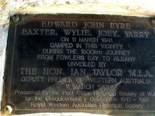 Eyre Baxter + Wylie Inscription