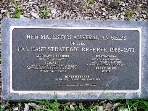 Far East Strategic Reserve Memorial : 25-October-2011