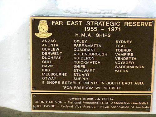 Far East Strategic Reserve Plaque