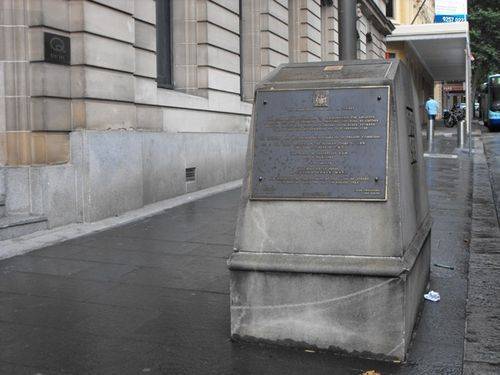 First Flag Ceremony Plinth