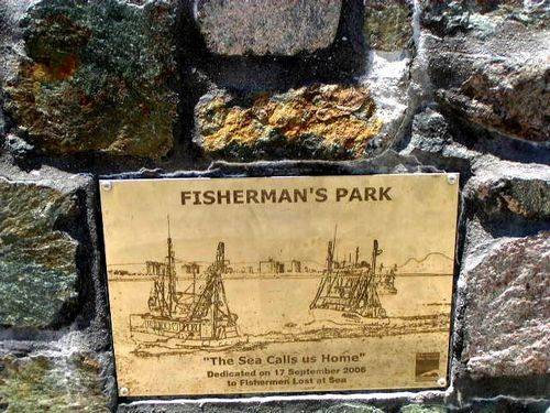 Fishermans Park Plaque