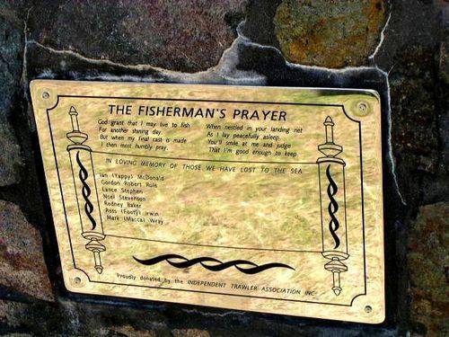 Fishermans Prayer Plaque