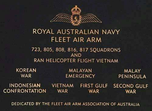 Fleet Air Arm PLaque