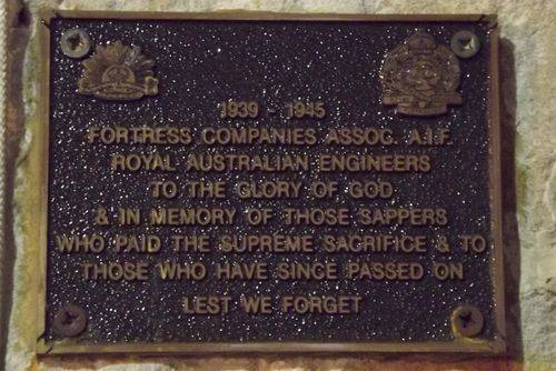 Fortress Assoc Plaque : March 2014