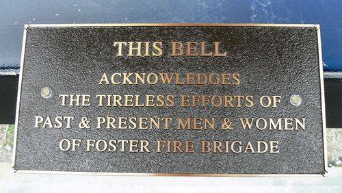 Foster Fire Brigade : 16-April-2013