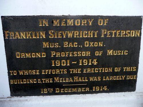 Franklin Sievright Peterson : 30-April-2012