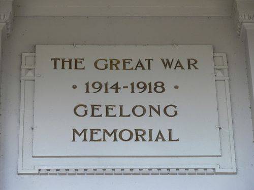 Geelong Peace Memorial : 29-August-2011