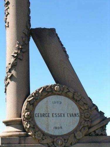 George Essex Evans Closeup Detail