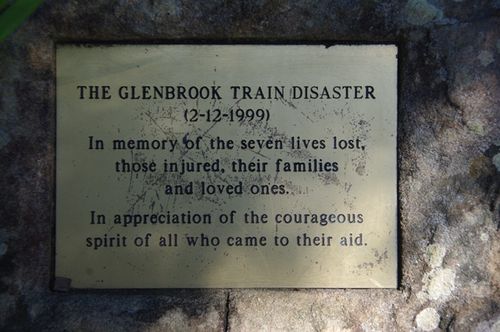 Glenbrook Train Disaster Plaque 1 : September 2013