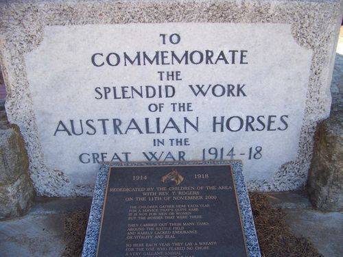 Great War Horses Memorial