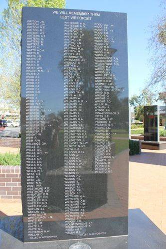 Griffith Cenotaph : 06-December-2012