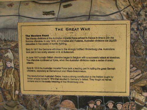 Great War Plaque 