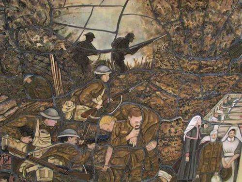 Great War Mural Detail 2/ March 2013