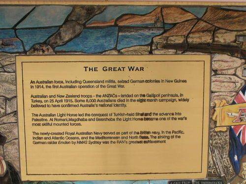 Great War Plaque 2/ March 2013
