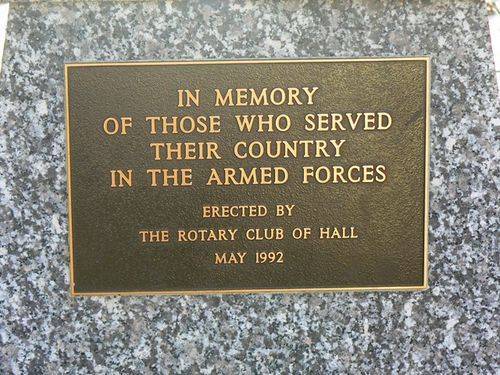 Hall War Memorial