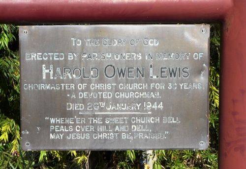 Harold Owen Lewis : 13-May-2012