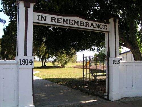 Harrisville Memorial Gates