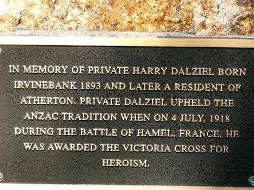 Harry Dalziel Inscription