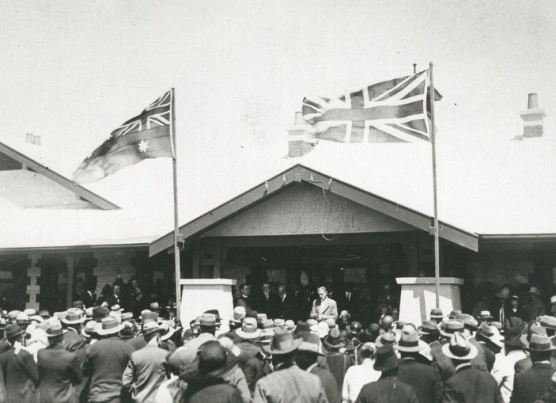 20-September-1924 : Hospital Opening : State Library of South Australia - B-26864