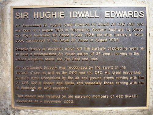Hughie Edwards : 25-January-2011