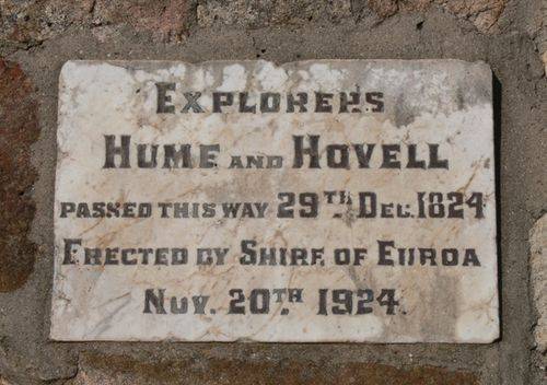 Hume & Hovell : 12-May-2013