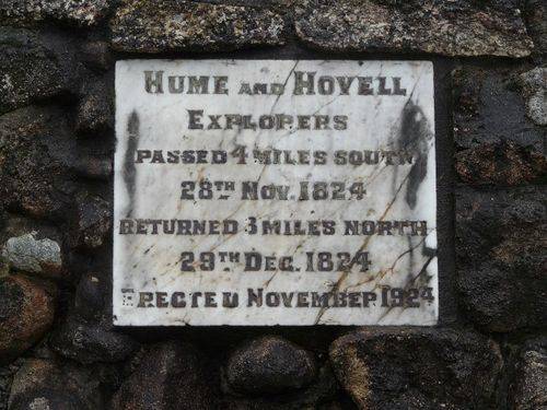 Hume & Hovell : 08-August-2011