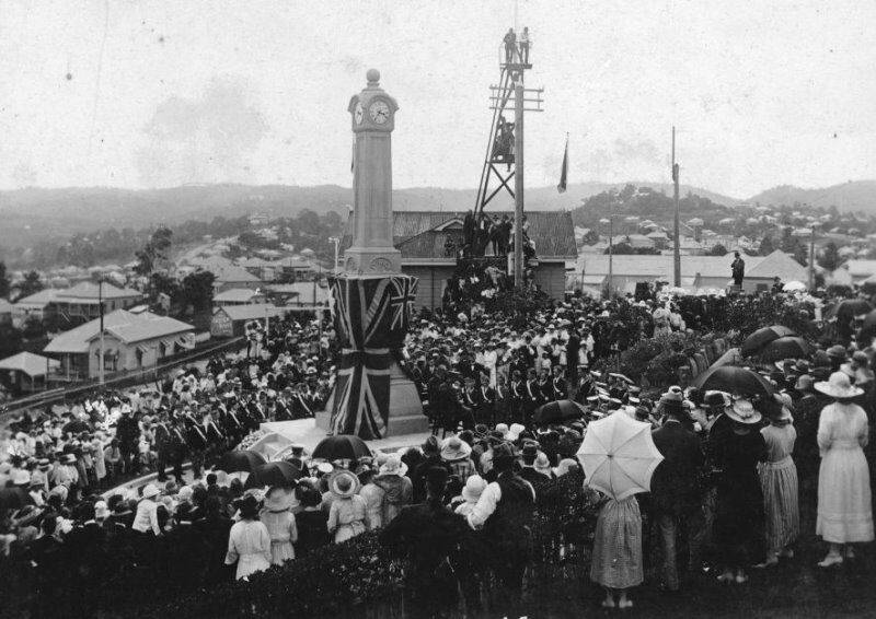 25-February-1922 : Unveiling (State Library of Queensland)