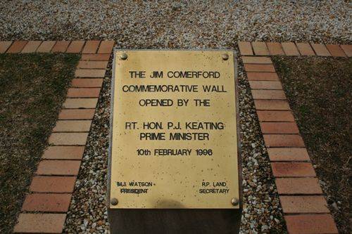 Comerford Memorial Wall Plaque : 09-August-2014