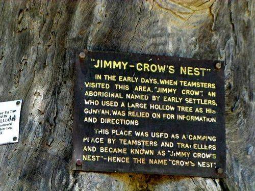 Jimmy Crow Plaque